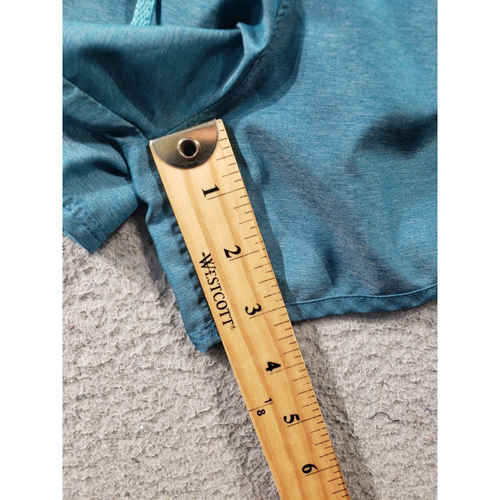 Under Armour Shorts Women's Medium Teal Blue 2.0 Fly By Running Athleisure 28x3 - Picture 7 of 16